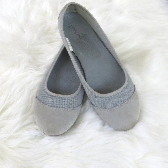 Patagonia Shoes - Patagonia Gray Slip-On Ballet Flats